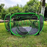 Rabbit Exercise Yard Fence with Top Cover Anti Escape Hamster Pet Clever 