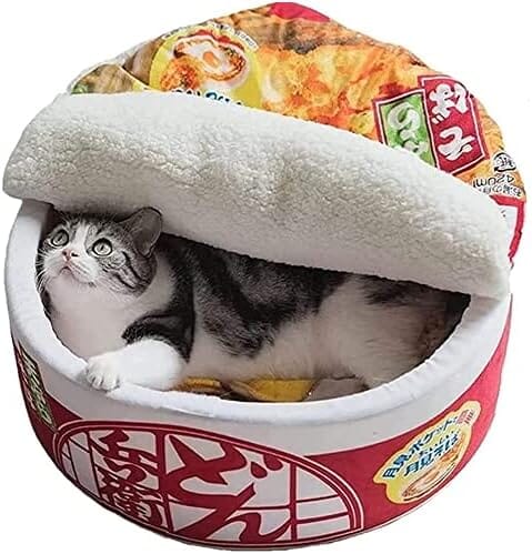 Ramen Noodle Pet Bed Cat Beds & Baskets Pet Clever 
