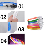 Rechargeable Glowing Pet Collar Dog Leads & Collars Pet Clever 