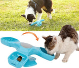Rotating Windmill Slow Food Feeder Cat Bowls & Fountains Pet Clever 