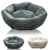 Round Cushion Pet Nest Dog Beds & Blankets Pet Clever 