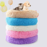 Round Fluffy Pet Bed ﻿ Dog Beds & Blankets Pet Clever 