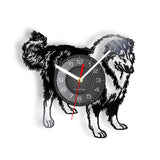 Schnauzer Dog Breed Wall Watch Rough Collie Club Vinyl Record Wall Clock Home Decor Dogs Pet Clever 