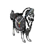 Schnauzer Dog Breed Wall Watch Rough Collie Club Vinyl Record Wall Clock Home Decor Dogs Pet Clever 
