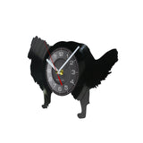 Schnauzer Dog Wall Clock Rough Collie Vinyl Record Wall Clock Dog Breed Pet Clever 