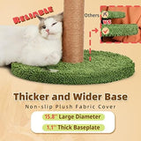 Scratching Post 33 inch Tall for Indoor Cats with Sisal Rope Cat Pet Clever 