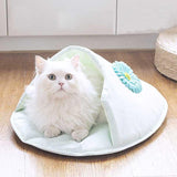 Semi Closed Cat Sleeping Pad Dog Beds & Blankets Pet Clever 