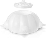 Silicone Puppy Feeder with Nipples Pet Self Feeding Device (White) Dog Bowls & Feeders Pet Clever 