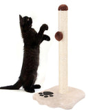 Sisal Cat Scratching Post Cat Trees & Scratching Posts Pet Clever 