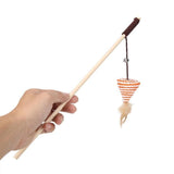 Sisal Triangle Cone Feather Cats Toy Cat Toys Pet Clever 