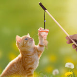 Sisal Triangle Cone Feather Cats Toy Cat Toys Pet Clever 