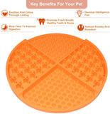 Slow Feeding Licking Mat for Dogs & Cats Toys Pet Clever 