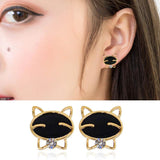 Smiling Cat Earrings Cat Design Accessories Pet Clever 