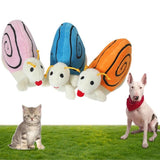 Snail Shape Dog Chew Toy Toys Pet Clever 
