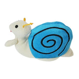 Snail Shape Dog Chew Toy Toys Pet Clever Blue 