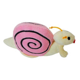 Snail Shape Dog Chew Toy Toys Pet Clever Pink 