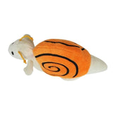 Snail Shape Dog Chew Toy Toys Pet Clever Orange 