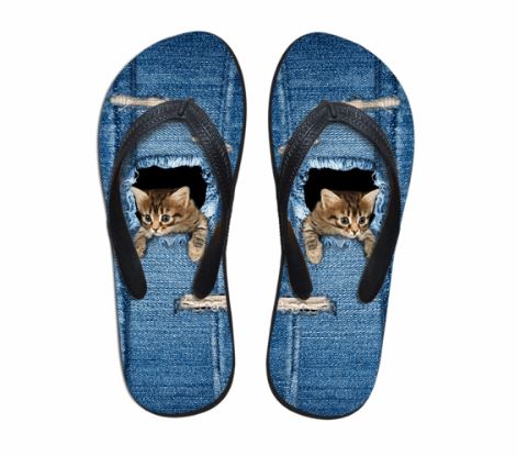 Flip flops cheap for cats