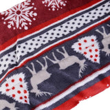 Snowflake Print Dog Bed Blanket Dog Beds & Blankets Pet Clever 