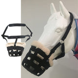 Soft Horse Grass Muzzle Horse Mask Pet Clever 