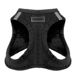 Soft Pet Harness Dog Harness Pet Clever Black Corduroy X-Small (Chest: 13" - 14.5") 