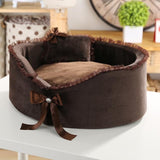 Sophisticated Pet Bed Dog Beds & Blankets Pet Clever Brown M 