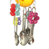 Spoon String Design Bird Chew Toy Bird Toys Pet Clever 