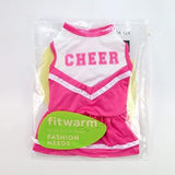 Sporty Cheer Dog Dress for Small Dogs Girl Dog Clothing Pet Clever 