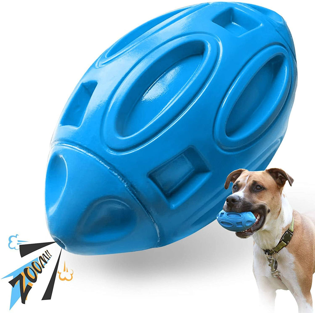 Squeaky Dog Toys for Aggressive Chewers Dog Toys Pet Clever Blue 