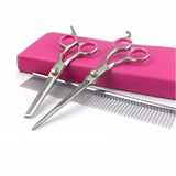 Stainless Dog Trimming and Grooming Scissors Set Dog Care & Grooming Pet Clever 4pcs a set 4 