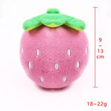 Strawberry Shape Squeaky Chew Toys Toys Pet Clever 