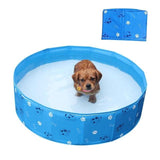 Summer Portable Pet Pool Toys Pet Clever Dog Print 