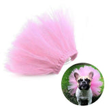 Summer Princess Pet Mesh Skirt Dog Clothing Pet Clever Pink S 