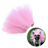 Summer Princess Pet Mesh Skirt Dog Clothing Pet Clever Pink S 