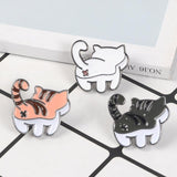 Super Cute Cat butts Pin Cat Design Accessories Pet Clever 
