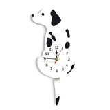 Tail Wagging Labrador Dog Wall Clock Home Decor Dogs Pet Clever 