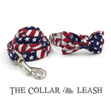 The American™ Fashion Pet Set of Collar & Leash Artist Collars & Harnesses Pet Clever 