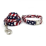 The American™ Fashion Pet Set of Collar & Leash Artist Collars & Harnesses Pet Clever collar and leash XS 