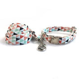 The Banner™ Fashion Pet Set of Collar & Leash Metal Buckle Artist Collars & Harnesses Pet Clever collar and leash XS 