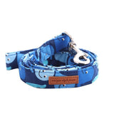 The Blue Whale™ Fashion Pet Set of Collar & Leash Artist Collars & Harnesses Pet Clever leash XXS 