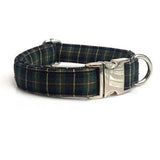 The Christmas Green™ Fashion Pet Set of Collar & Leash Artist Collars & Harnesses Pet Clever collar XS 