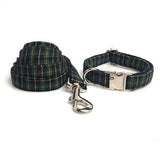 The Christmas Green™ Fashion Pet Set of Collar & Leash Artist Collars & Harnesses Pet Clever collar and leash XS 