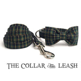 The Christmas Green™ Fashion Pet Set of Collar & Leash Artist Collars & Harnesses Pet Clever 