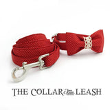 The Fabulous Red™ Fashion Pet Set of Collar & Leash Artist Collars & Harnesses Pet Clever 