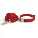 The Fabulous Red™ Fashion Pet Set of Collar & Leash Artist Collars & Harnesses Pet Clever leash collar XS 