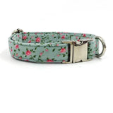The Floral™ Fashion Pet Set of Collar & Leash Artist Collars & Harnesses Pet Clever necklace XS 