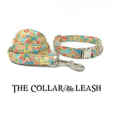 The Garden™ Fashion Pet Set of Collar & Leash Artist Collars & Harnesses Pet Clever 