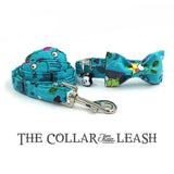 The Green Frog™ Fashion Pet Set of Collar & Leash Artist Collars & Harnesses Pet Clever 