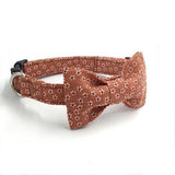 The Joyce™ Fashion Pet Set of Collar & Leash Artist Collars & Harnesses Pet Clever Collar with Bow XS 