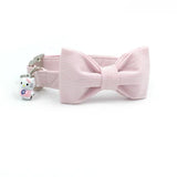 The Kitty™ Fashion Pet Set of Collar & Leash Artist Collars & Harnesses Pet Clever collar with bowtie XS 